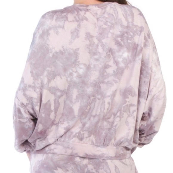 NWT Young Fabulous & Broke Women's Juliette Tie Dye Oversized Sweatshirt Dolman - Picture 3 of 12